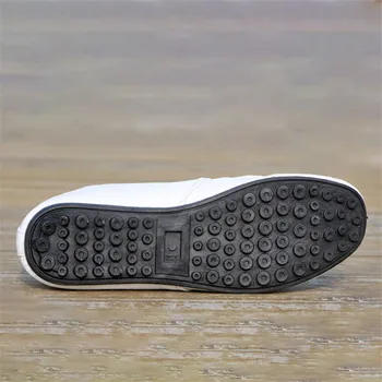 2020 Respirabil Culoare Solidă Slip Bărbați Pantofi pentru Condus Primăvara Și Toamna Stil Nou Respirabil Oamenii lui Mazăre Pantofi Britanic Adidași