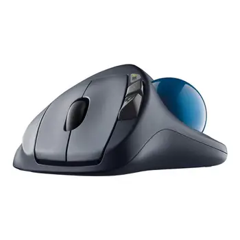 Logitech M570 2.4 GHz Wireless Mouse Trackball 540DPI Ergonomic Mouse-ul pentru Desktop, Laptop-Calculator PC cu Micro Receptor fără Fir