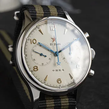 Antic 1963 Safir Ceas Cronograf Barbati Pilot Pescăruș Mișcare st1901 Ceas de Mână Vântul Militare Mecanice Ceasuri Mens 2020