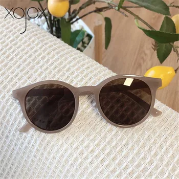 XojoX 2020 Rotund ochelari de Soare pentru Femei Brand de Moda Designer de Epocă Ochelari de Soare Fete Ochelari Doamnelor Umbra UV400 Ochelari