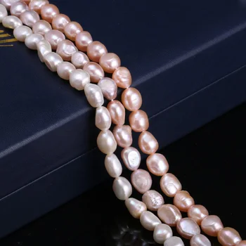 Formă neregulată Pearl Naturale cu apă Dulce Pearl Margele Margele Vrac pentru Colier Accesorii Bijuterii DIY Dimensiunea de 9-10mm