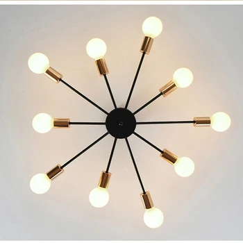 Led Candelabre de Lumină pentru Camera de zi Dormitor Bucatarie de Iluminat Interior din Aur Alb Candelabru Modern Lampa
