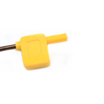 Steag galben cheie T6 Instrumente Suport Accesorii standard Torx pentru CNC suport instrument Torx șurub cheie