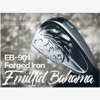 Cluburi de Golf EMILLID BAHAMA EB-901 Golf Forjate fier de Călcat Set Argint 4-9P R/S Flex Arbore Cu Capacul Capului Gratuit shippping