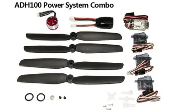 AEORC Putere Micro Sistem de Combo-uri,ADH100 (Inclusiv propeller saver,elice,motor(KV 3700),ESC,servo,baterie) RC Avion RC Model