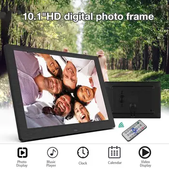 Noul Ecran de 10 Inch LED Backlight HD 1280x800 Ramă Foto Digitală Electronice Album Poza de Muzică Film Complet Funcția Cadou Bun