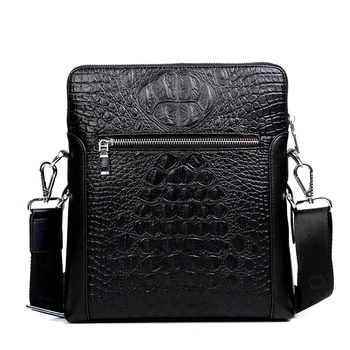 Cel mai bun de vânzare de designer pentru bărbați saci de mână Nou model crocodil bărbați sac geantă de umăr saci de afaceri