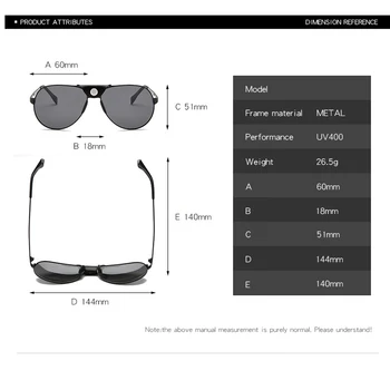 MIZHO 2020 Brand Anti-Reflexie Vizuale Protecție Femei ochelari de Soare Pentru Barbati Polarizati Pilot de Lux gafas de sol PILOT