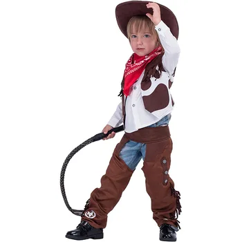 Drăguț Cowboy Costum Cosplay Copii, Carnaval, Costum Petrecere