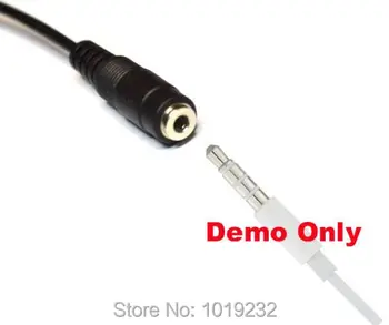 De 3,5 mm Căști Smartphone Pentru a RJ9/RJ10/RJ11 cablu adaptor pentru AVAYA 2401 2402 2410 2420 4601 4610 4620 4621 Nortel