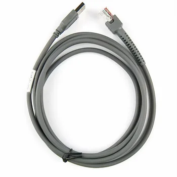 3Mtr(10ft) Cablu USB Pentru Scanner de coduri de Bare Symbol LS2208AP LS1203 LS4208 LS4278 DS6707 DS6708,Poate Înlocui RS232 Cablu PS/2