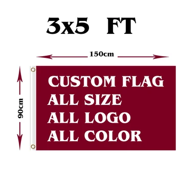 3x5ft steagul personalizat dublu parte orice logo orice cuvânt, orice stil, orice dimensiune pentru publicitate,festival,activitate steagul personalizat