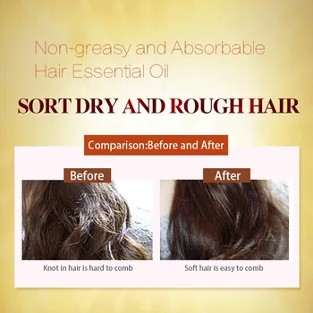 60ml LAIKOU Marocan de îngrijire a părului protejează părul deteriorat de umiditate de Păr keratina Repara coreean de Păr produse de Tratament Scalp