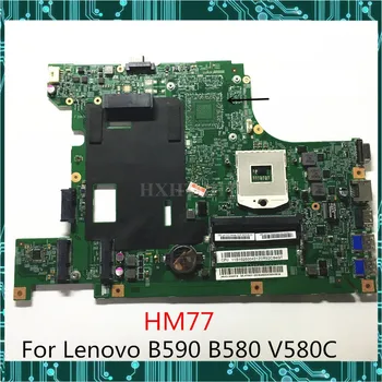 Original, Un+ Pentru Lenovo B590 B580 V580C placa de baza Laptop main board 48.4TE05.011 HM77 Bune de lucru