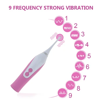 G-spot Vibratoare jucarii Sexuale pentru o Femeie Extrem de Orgasmic 9 Moduri de Vibrație Anal Plug Vagin Biberon Stimulator Clitoridian Adult Sex Toy