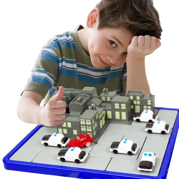 IQ Puzzle Jucarii Copii Familie de Logica Jocuri de 120 de Provocare Cu Soluție Inteligentă de Gândire Logică Joc Inteligent Cadouri