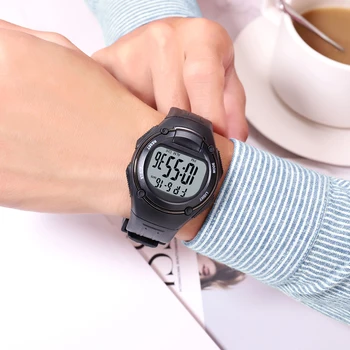 SYNOKE Aspect Clasic Ceas Electronic Pentru Bărbați Rezistent la socuri Led-uri de Alarmă Calendar Complet Multifuncțional erkek kol saati dijital