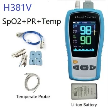 2.8 TFT LCD Veterinar Portabile Pulsoximetru Acasă Monitor de Ritm Cardiac Pulsioximetro pentru Pisica sau Cainele SPO2, PR Contra