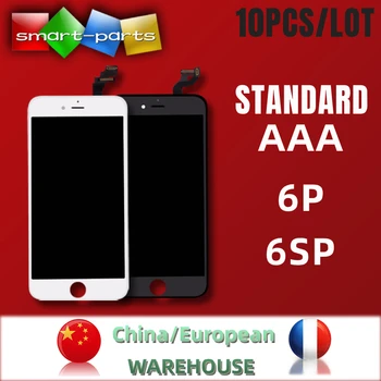 10BUC Nava Din China/Europa de Calitate AAA Ecran LCD Pentru iPhone 6 Plus 6S Plus cu Ecran Tactil Digitizer Înlocuirea Ansamblului