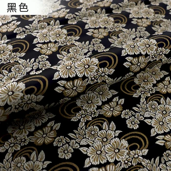 Rochie Jacquard tesatura brocart tesatura pentru kimono material pentru cusut flori tesatura pentru DIY