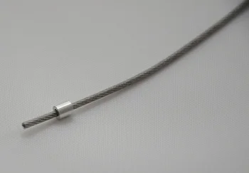 170-340pcs, M2.5--M10 rotund de aluminiu manșon de cablu din sârmă de oțel cerc acoperi mai stricte de ridicare tachelaj hardware