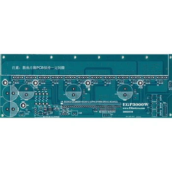 1buc EGP3000W trei faze invertor Undă Sinusoidală Pură Power Board PCB bord Goale EG8030 pentru DIY