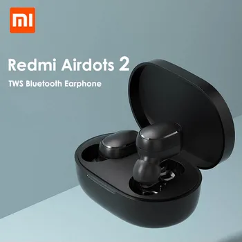 Original Xiaomi Airdots S TWS Redmi Airdots 2 bluetooth earbud cască mi pavilioane wireless funda jocuri latență scăzută modul cască