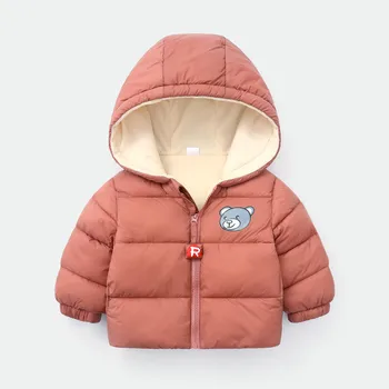 Băiețelul Jachete de Iarnă pentru copii din bumbac paltoane pentru fete și băieți copii haine fete 18-5Y COPII Copilul Jacheta 7 culori uza