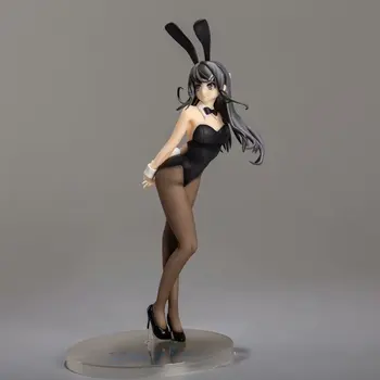 GZTZMY 25cm Anime Canalie Nu Visează de Fata Bunny Sakurajima Mai Sexy fată Anime PVC Figurine toy Anime figura cadou
