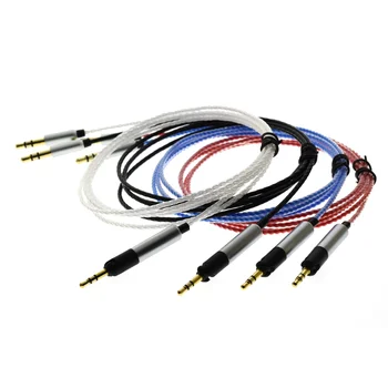 TD87 Cablu Căști pentru Sennheiser HD598 HD558 HD518 HD 598 Cască de Înlocuire pentru Căști de 3,5 mm la 2,5 mm Stereo Bass Audio Sârmă