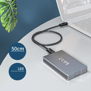 Acasis Portabil USB 4.0 Mobil M. 2 Hard Disk-Tip Cutie-c Extern Cabina de 40Gbp/s pentru Thunderbolt3 NVME Cheie-M 2280 SSD Caz