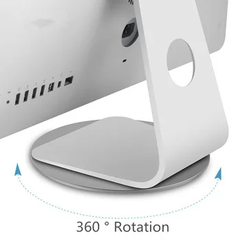 Rotație de 360 Monitor de Calculator de Bază Disc Non-alunecare de Notebook Laptop din Aliaj de Aluminiu Suport de Andocare pentru Apple Mac Televizor Proiector