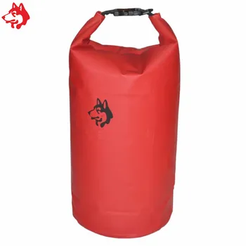 Yiwu vanzare fabrica 30L în aer liber râu montane sac de camping drumetii Rosu/Portocaliu PVC impermeabil sac uscat