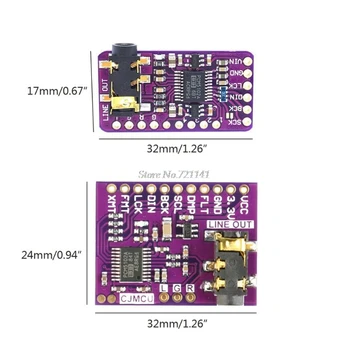 PCM5102 PCM5102A Decodor Bord GY-PCM5102 GY-5102A I2S Interfață Difuzor Audio Placa de Sunet Amplificator Player Module DAC Dropship