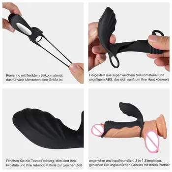 Câteva Jucării Sexuale Ingrosa Penisul Inel Pentru Penis Vibrator Stimulator Pentru Bărbați Intarzierea Ejacularii Pentru Femei Pentru A Stimula Clitorisul Control De La Distanță