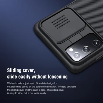 NILLKIN pentru Samsung S20 FE S20 S21 S30+ plus/Ultra/nota 20, Ultra/A51 A71 M31S M51 Caz,Camera de Protecție Slide Proteja Capacul