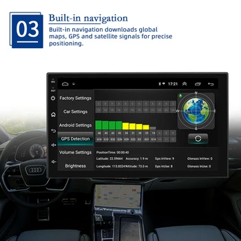 7 Inch Reglabil 1 Din Radio Auto Android 9.1 pentru Volkswagen, Hyundai, Toyota, Suzuki, Honda Masina Multimedia Player Stereo GPS Navi