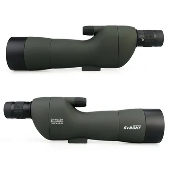SV28 Spotting domeniul de Aplicare 20-60x60 Direct la 180 de Grade Zoom Telescop Impermeabil pentru Vânătoare Birdwatch w/Soft Carry case+Trepied F9308E