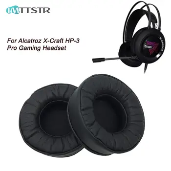 IMTTSTR Premium de Proteine Piele Tampoane pentru Urechi pentru Alcatroz X-Craft HP-3 Pro Pernițe Earmuff Acoperă Pernă Pernă Caz de Înlocuire Cupe