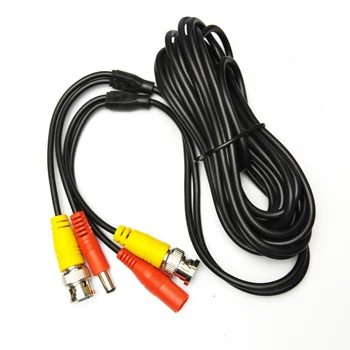 BNC Cablu 5M/10M/15M/20M/30M/40M/50M Opțional Video CCTV de Ieșire DC Plug Cablu de Extensie pentru AHD CVI TVI Analogice, DVR Kit Aparat