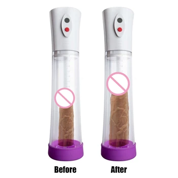 Electric Automat Pompa pentru Penis USB Reîncărcabilă Penisului Pompa de Vid Puternic Marirea Penisului Extender Jucarii Sexuale pentru Barbati