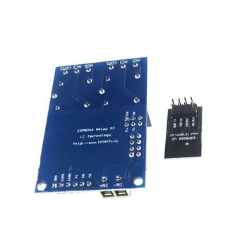 ESP8266 5/12V 2 Canale WiFi modul releu Lucrurile acasă inteligent de control de la distanță comutator de telefon APP ESP-01 diy electronice