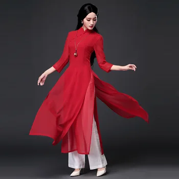 2021 chineză rochie sexy din catifea cheongsam costum qipao moderne