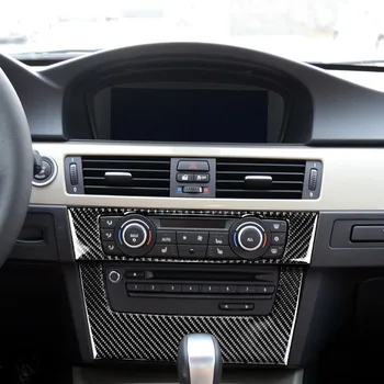 Originale Styling Auto Aer Conditionat CD Panou Acoperă Autocolante Garnitura Pentru BMW E90 E92 E93 Seria 3 Auto Accesorii de Interior