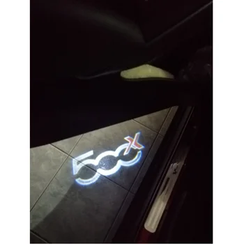 AA 2 buc pentru PUNTO 500X 500L OEM Masina de Curtoazie Ușa Logo Lampa Proiector Ghost Shadow LED Lumină de Întâmpinare