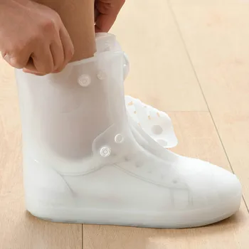 JAPONIA de Calitate Superioara, rezistent la apa Pantof Acoperi Material Silicon Unisex Pantofi de Protecție Cizme de Ploaie pentru Interior în aer liber Zile Ploioase