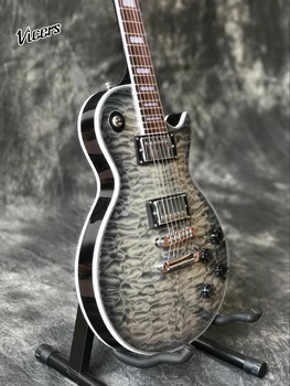 Custom shop,manopera 6 intepaturi personalizate chitara electrica,suport de personalizare.flacără de sus guitarra.poze reale