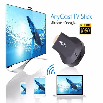 Cele mai noi 1080P Anycast m4plus WIFI oglindire mai multe TV stick Adaptor Mini Android PENTRU IOS Cast Dongle WiFi Orice distributie