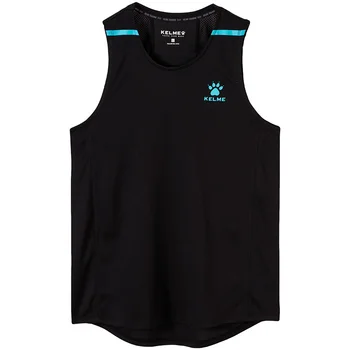 KELME Bărbați de Funcționare Vesta Sport Shirt de Vară fără Mâneci Sport sală de Gimnastică Antrenament de Formare Vesta iute Uscat Respirabil BX60231001